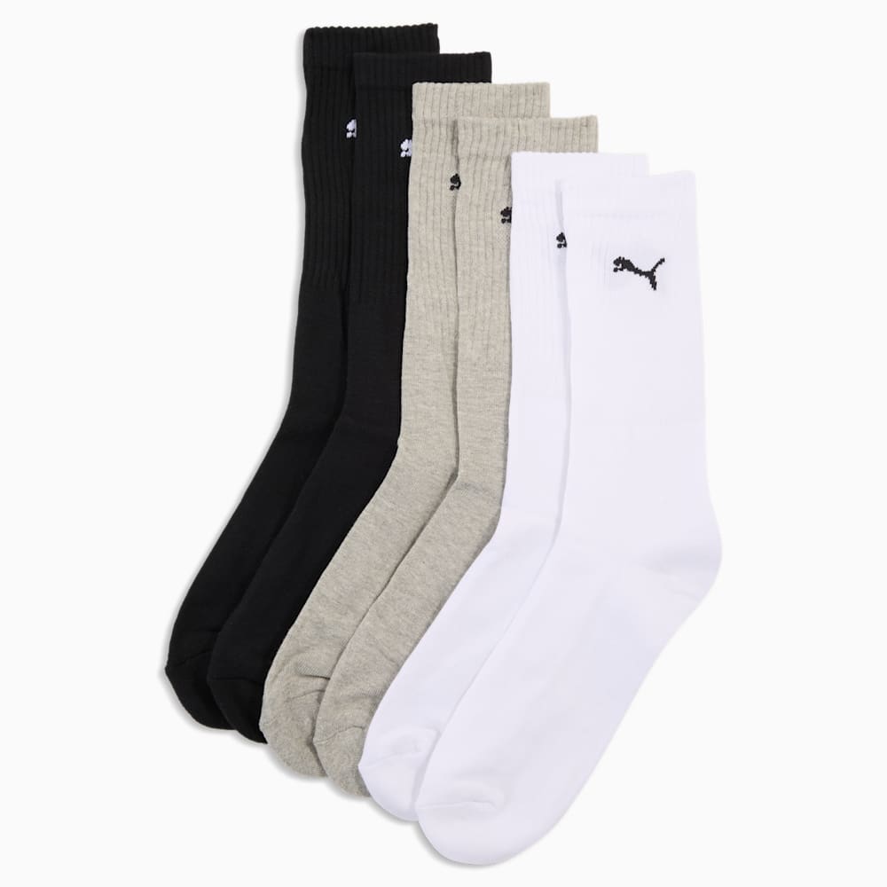 Puma CREW SOCK 3P - Beyaz Kombin
