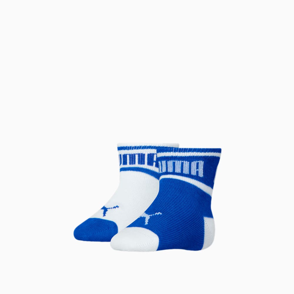 Puma BABY WORDING SOCK 2P - Beyaz Kombin